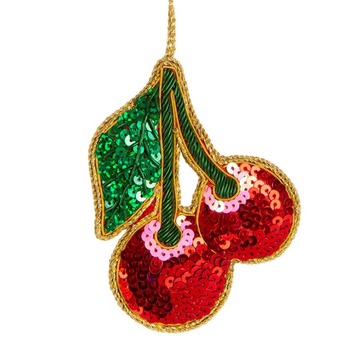 Cherrylicious Sequin Tree Decoration