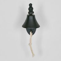 Wall Mounted Bell Black