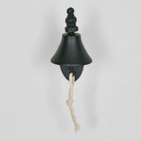 Wall Mounted Bell Black