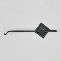 Towel Holder Long Black