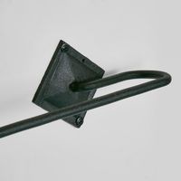 Towel Holder Long Black