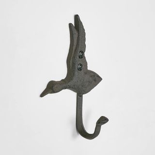 Flying Duck Wall Hook Brown