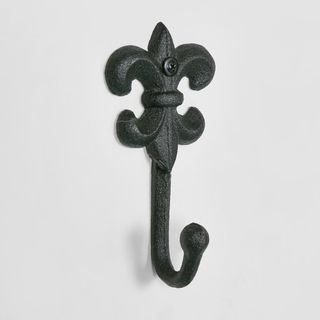 Fleur Wall Hook Black