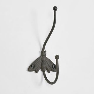 Bee Wall Hook Brown