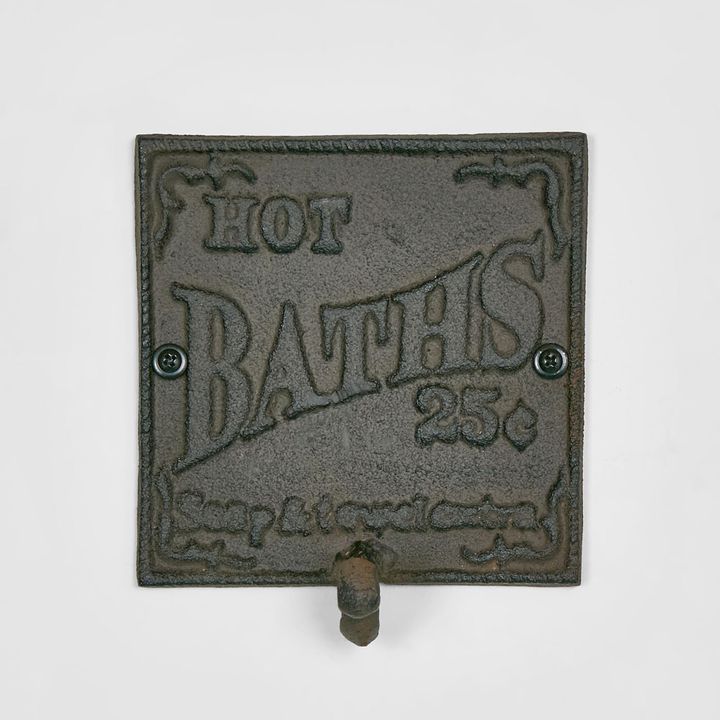 Hot Bath Plaque Brown