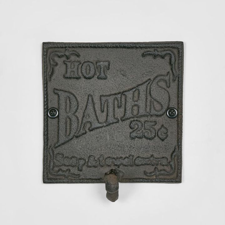 Hot Bath Plaque Brown