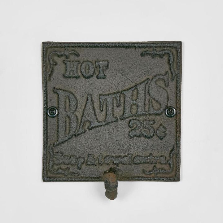 Hot Bath Plaque Brown