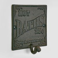 Hot Bath Plaque Brown