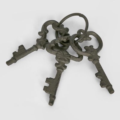 Provence Keys Set 4 Brown