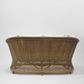 Cayman 2 Seat Rattan Sofa Cream Cushion