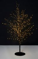 Black Forest Twinkling Light Up Tree with 500 Lights 120cm