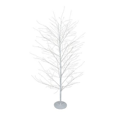 White Forest Twinkling Light Up Tree with 900 Lights 150cm