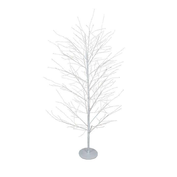 White Forest Light Up Tree with 900 Lights 150cm