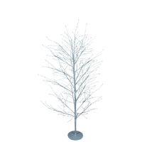 White Forest Twinkling Light Up Tree with 900 Lights 150cm