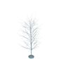 White Forest Light Up Tree with 500 Lights 120cm