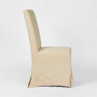 Ville Dining Chair with Natural Slip Cover