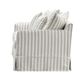 Slip Cover Only - Noosa 2.5 Seat Hamptons Sofa Natural Stripe Linen Blend