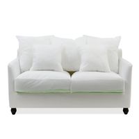 Slip Cover Only - Noosa Hamptons 2 Seat Sofa Natural Stripe