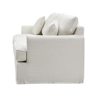 Slip Cover Only - Byron Hamptons 4 Seat Sofa Ivory