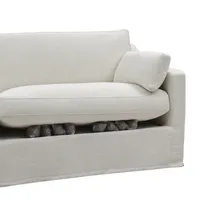 Slip Cover Only - Clovelly 4 Seat Sofa Ivory