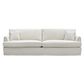 Slip Cover Only - Clovelly 4 Seat Hamptons Sofa Ivory Linen Blend