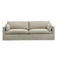 Slip Cover Only - Clovelly Hamptons 4 Seat Sofa Natural