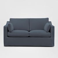 Slip Cover Only - Clovelly Hamptons 2 Seat Sofa Navy