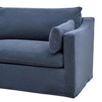 Slip Cover Only - Clovelly 4 Seat Sofa Navy