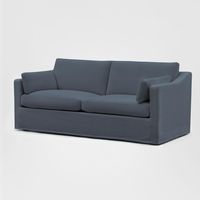 Slip Cover Only - Clovelly Hamptons 3 Seat Sofa Navy