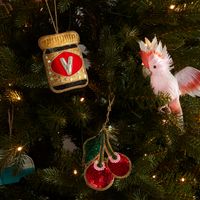 Vegemite Sequin Tree Decoration