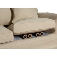 Slip Cover Only - Noosa Hamptons 2 Seat Sofa Bed Beige