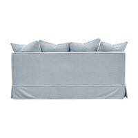 Slip Cover Only - Noosa Hamptons 2.5 Seat Sofa Beach W/White Piping