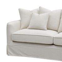 Slip Cover Only - Noosa Hamptons 2.5 Seat Sofa Ivory