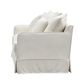 Slip Cover Only - Noosa 2.5 Seat Hamptons Sofa Ivory Linen Blend