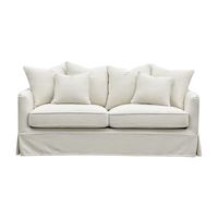 Slip Cover Only - Noosa Hamptons 2.5 Seat Sofa Ivory