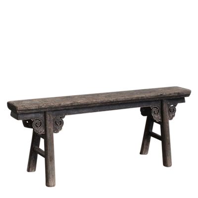 Shanxi Elm 130 Year Wooden Bench