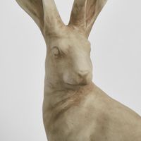 Henry Hare Standing Large Brown