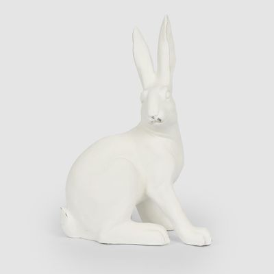 Henry Hare Sitting Large White
