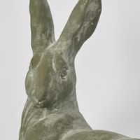 Henry Hare Lying Grey