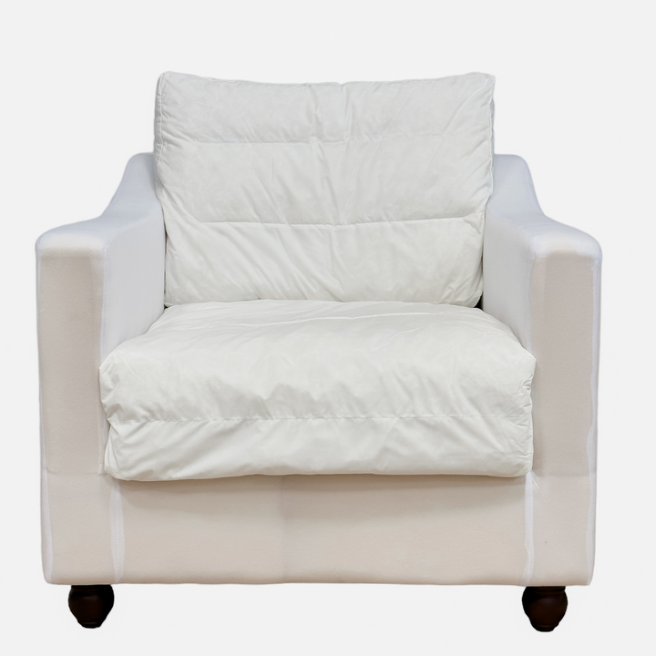 Clovelly Hamptons Armchair Naked Base