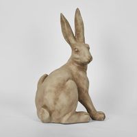 Henry Hare Sitting Large Brown