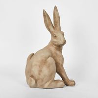 Henry Hare Sitting Large Brown