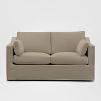 Slip Cover Only - Clovelly Hamptons 2 Seat Sofa Natural