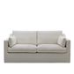 Slip Cover Only - Clovelly 3 Seat Hamptons Sofa Natural Linen Blend