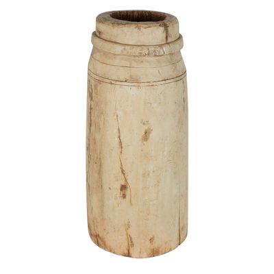 Naga Wooden Planter Pot Natural