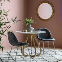 Moorgate Dining Table Gold