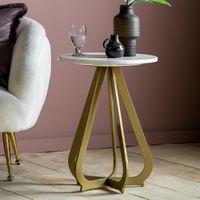 Moorgate Side Table Gold