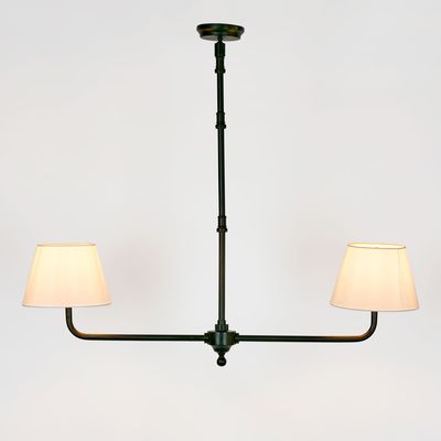 Sheridan Two Arm Chandelier Black