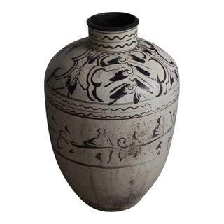 Xi'an 130 Year Old Terracotta Urn 90822