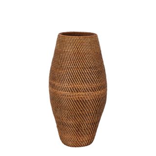 Budi Oversized Woven Basket Dark Natural